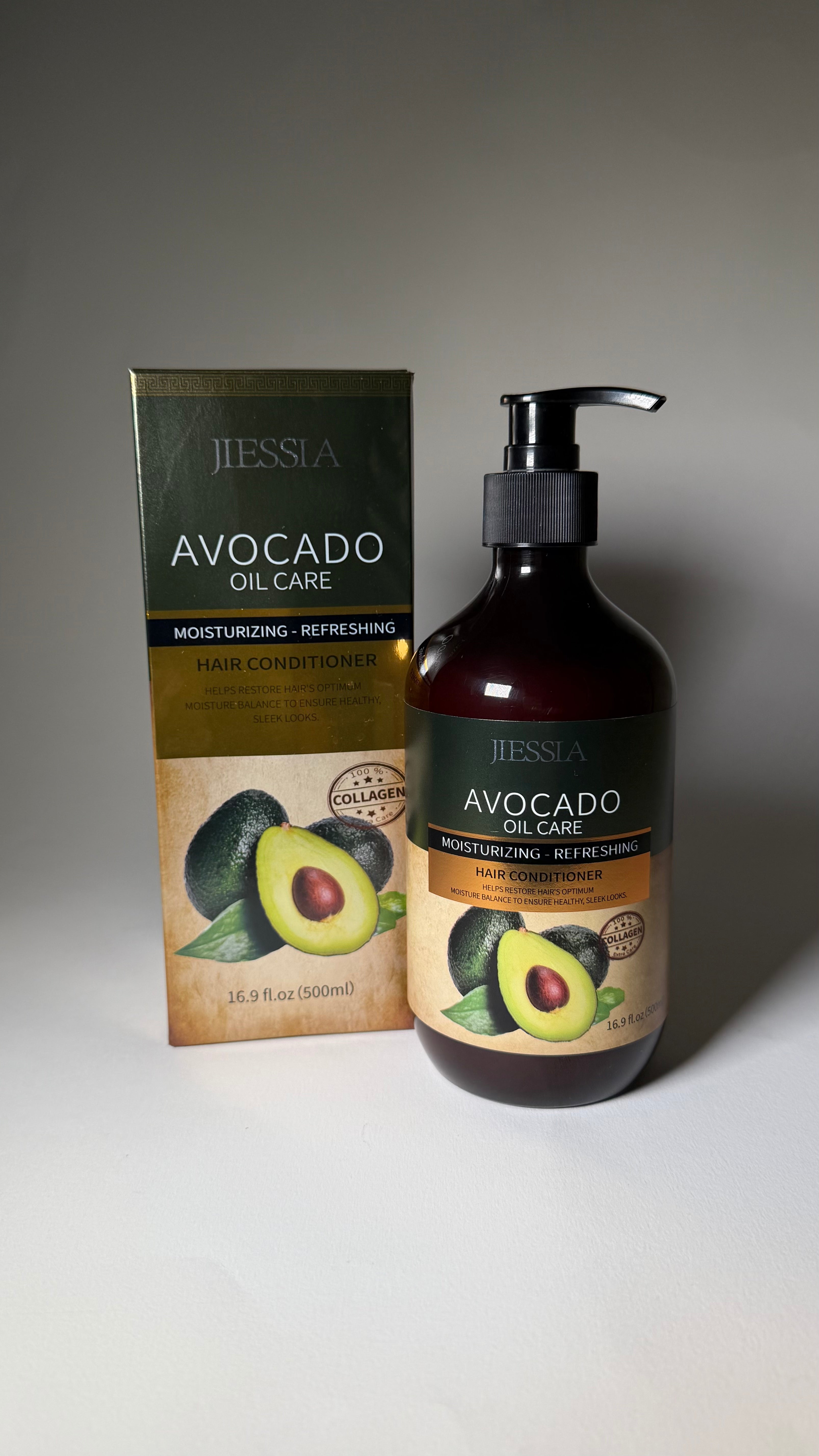 Set complet cu ulei de avocado pentru îngrijirea părului și scalpului