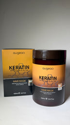 Mască pentru păr cu keratină Augeas – reparare intensivă și hidratare profundă - 1000ml