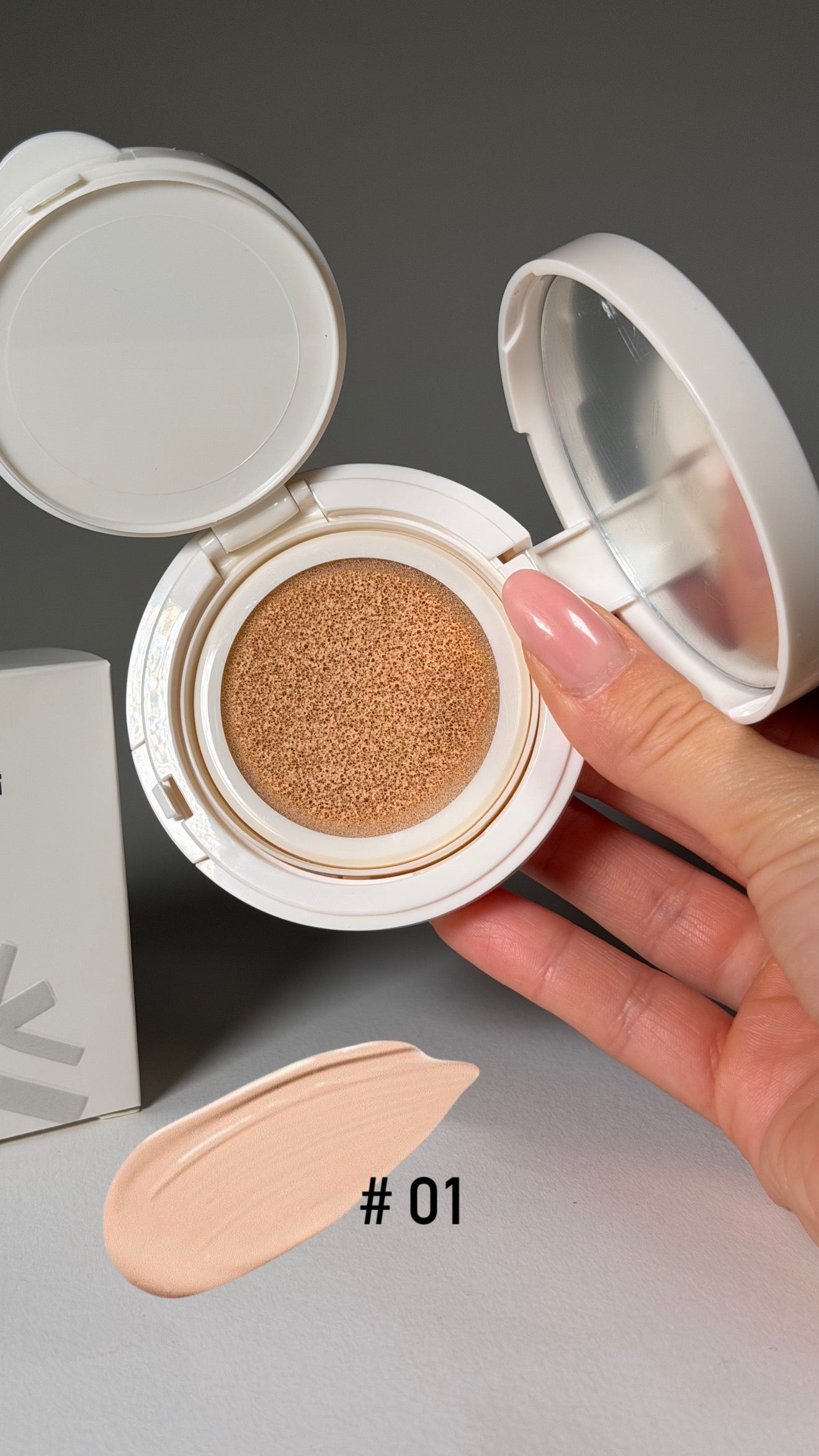 Fond de ten Air Cushion waterproof – acoperire completă și aspect natural