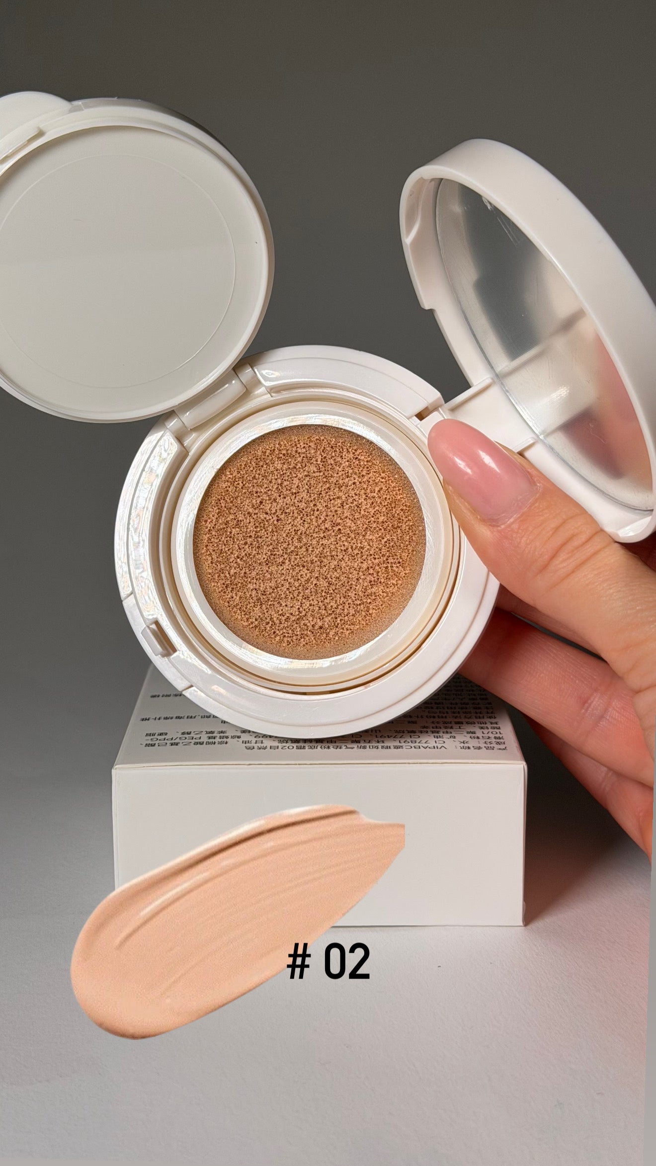 Fond de ten Air Cushion waterproof – acoperire completă și aspect natural