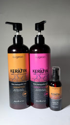 Set profesional cu keratină pentru îngrijirea completă a părului