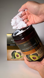 Set complet cu ulei de avocado pentru îngrijirea părului și scalpului