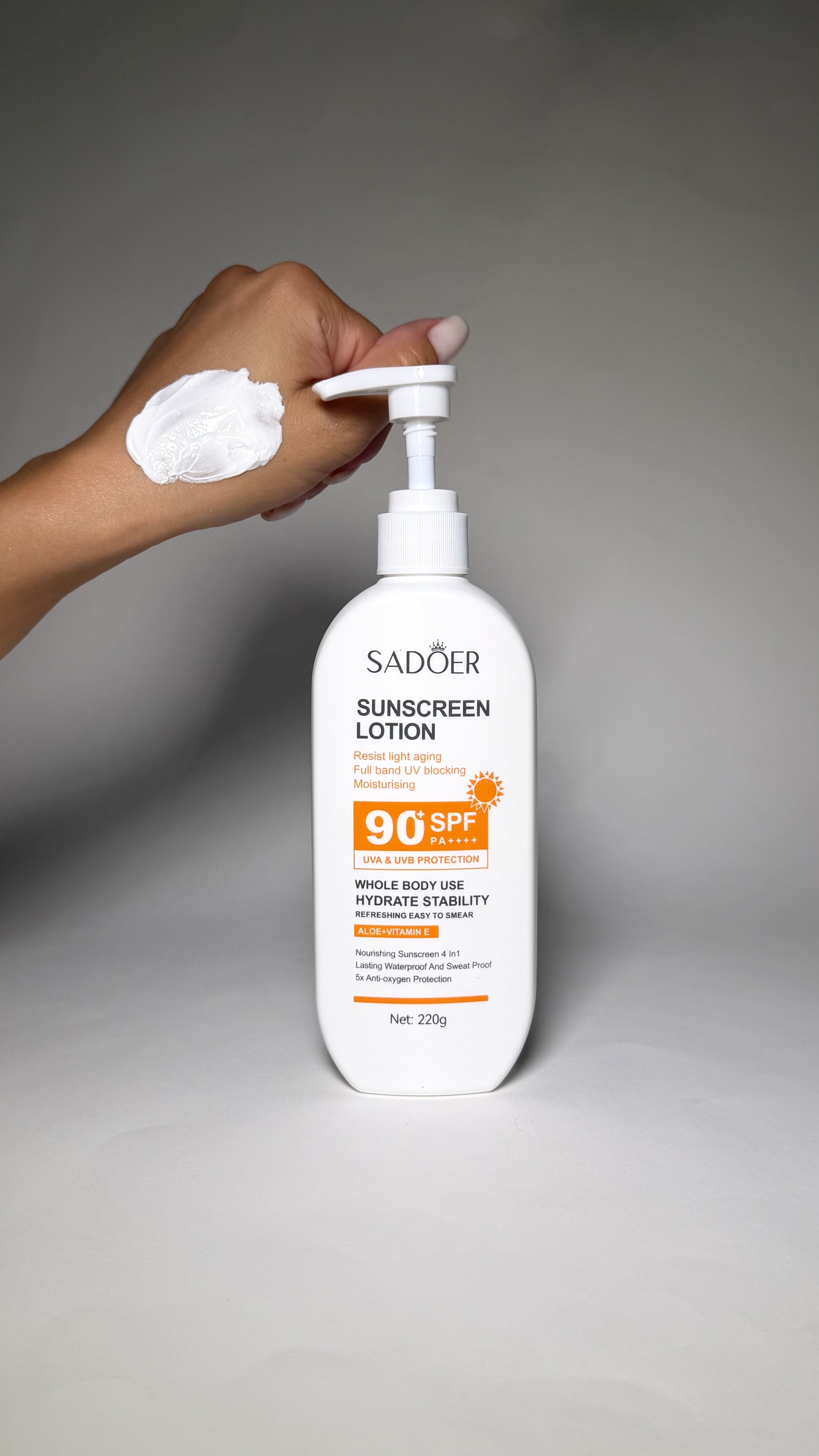 Protecție solară SPF 90 PA++++