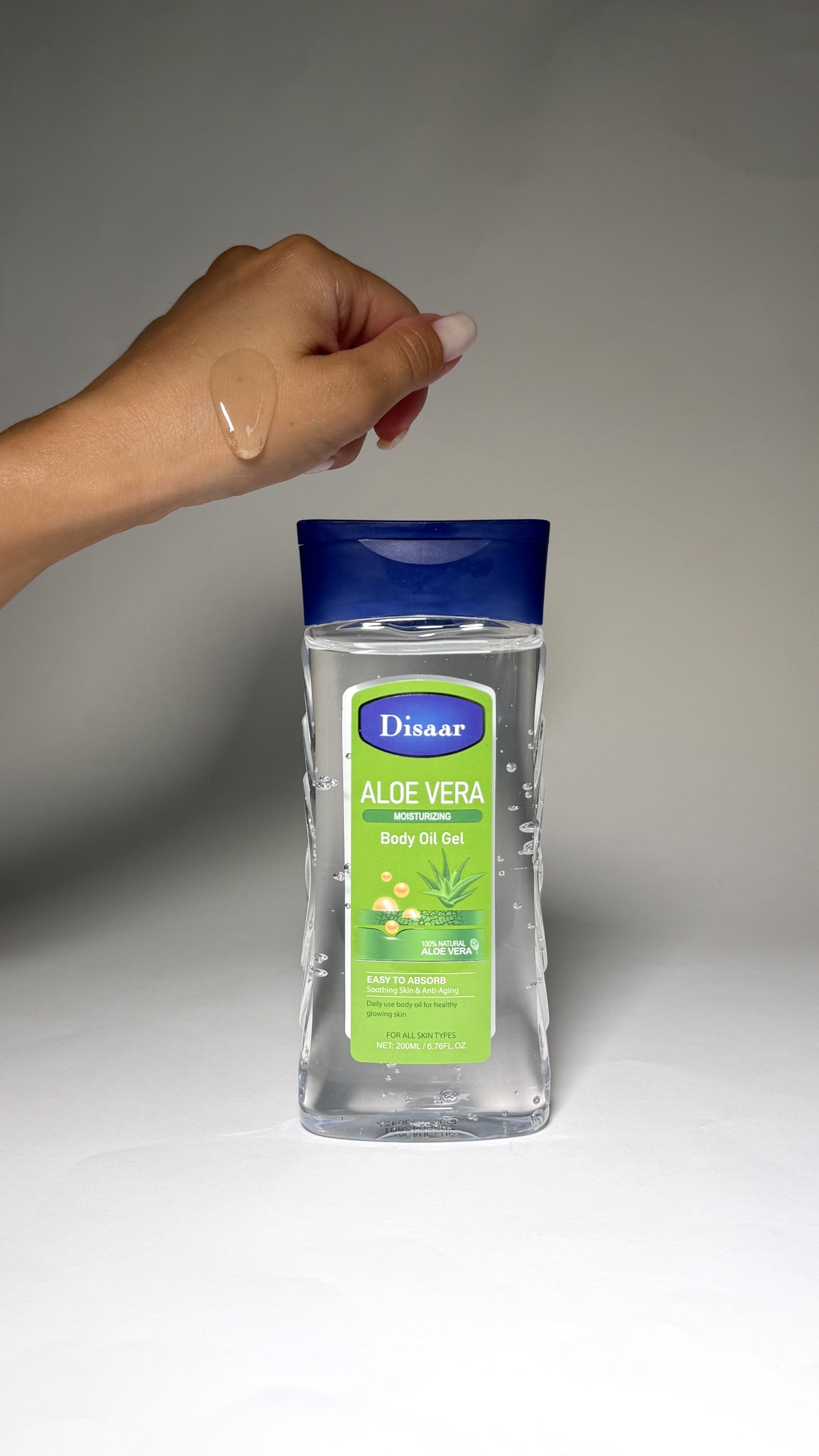 Gel-ulei de corp cu Aloe Vera