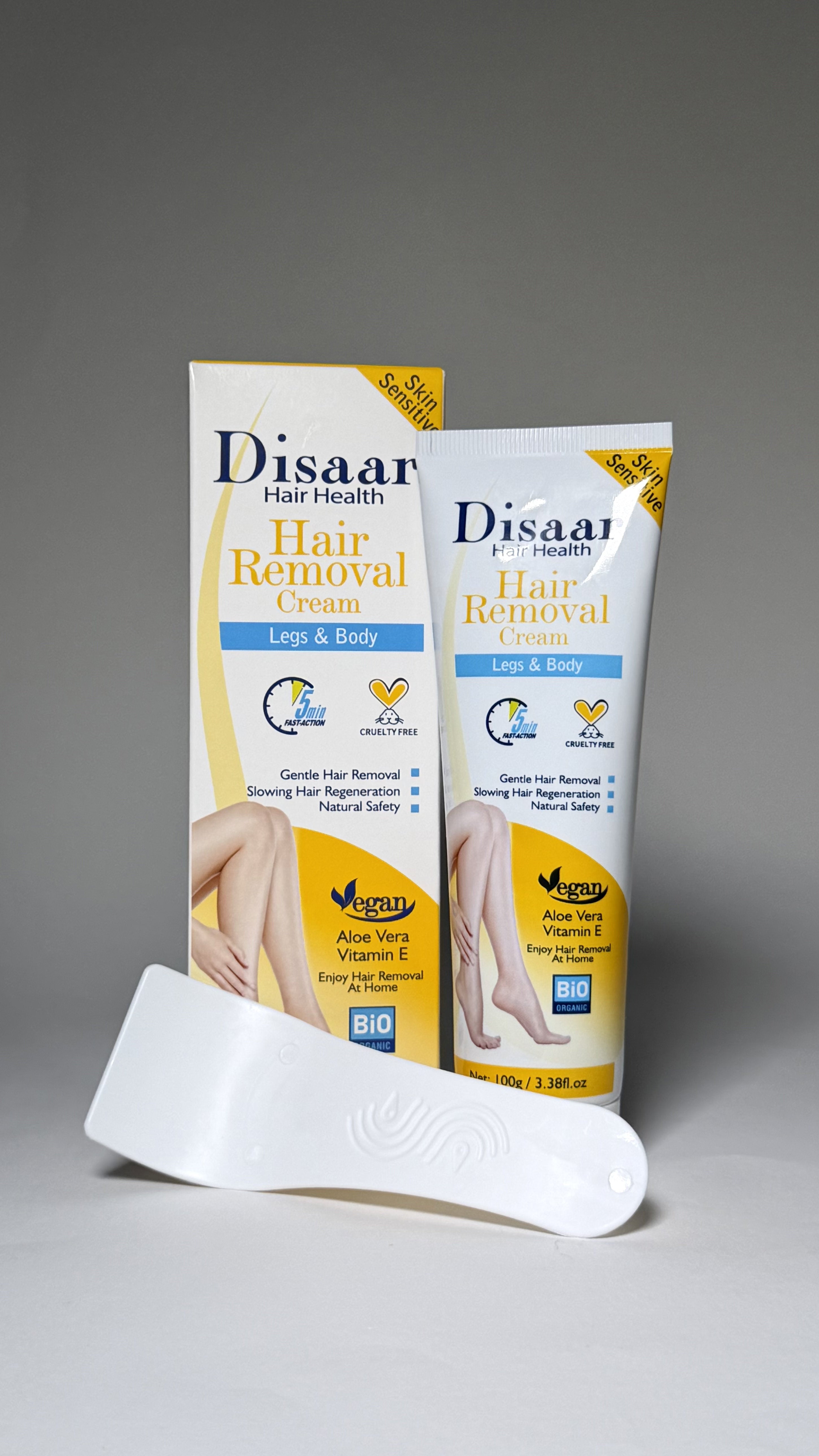 Cremă depilatoare cu Aloe Vera și Vitamina E