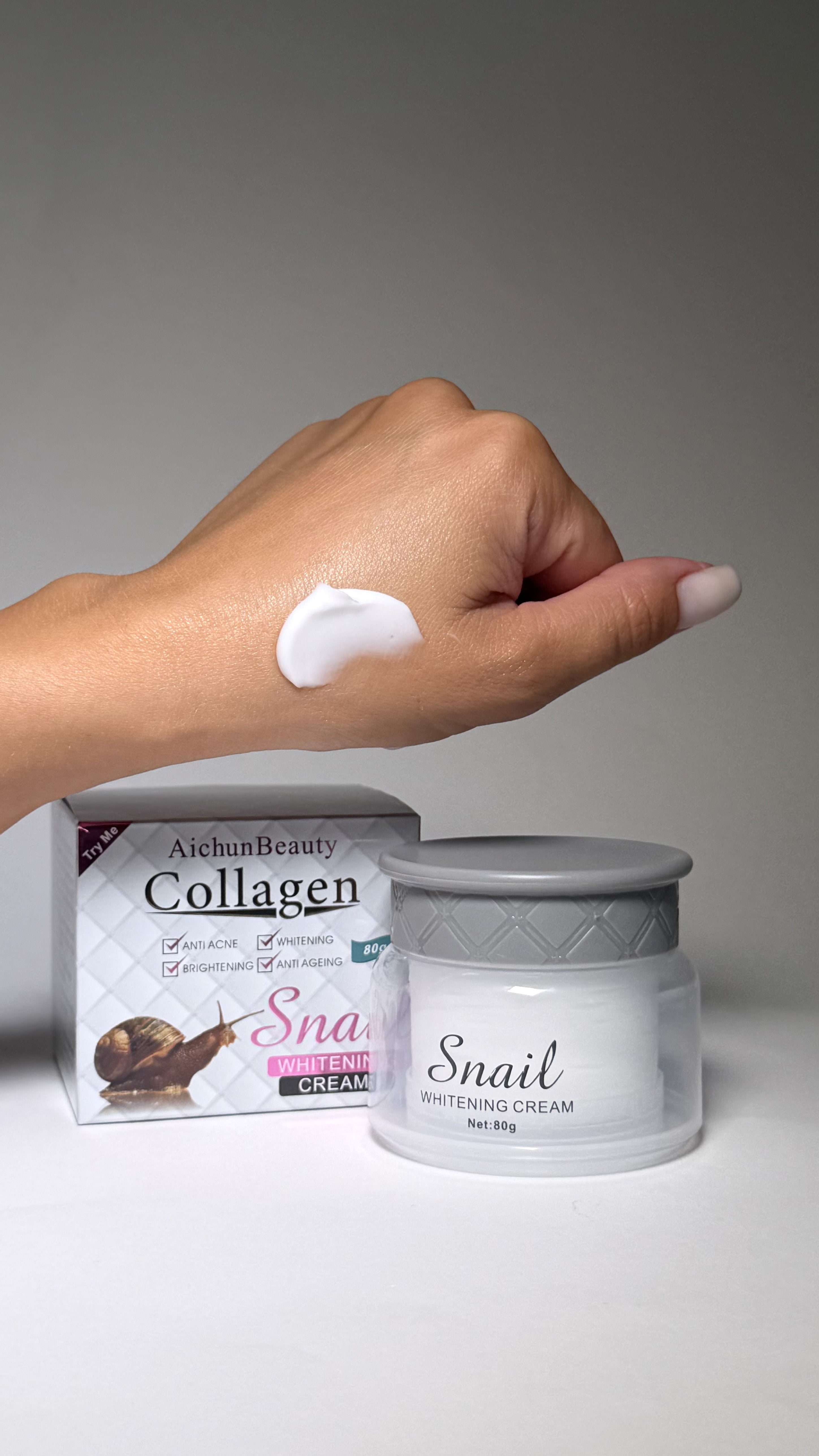 Cremă facială cu Colagen și Filtrat de Secreție de Melc