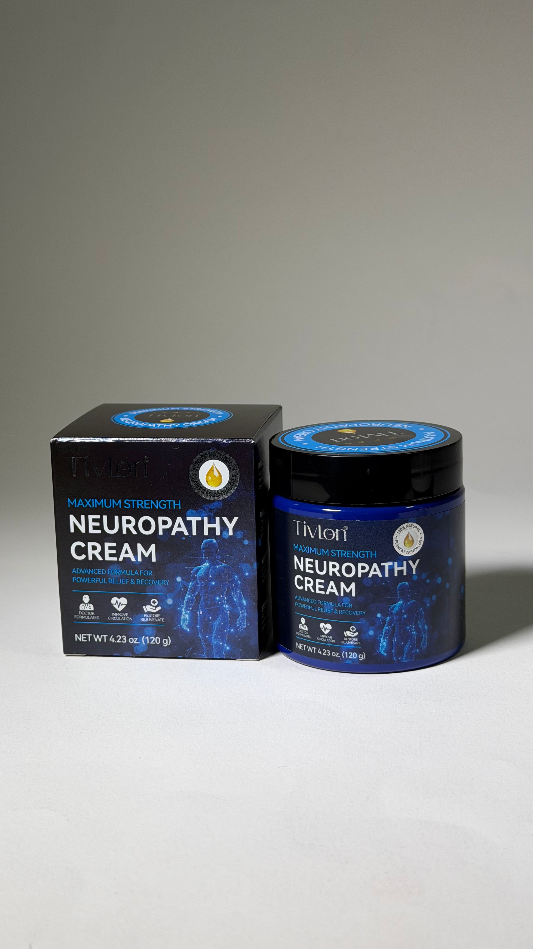 Cremă TIVLON pentru neuropatie și dureri musculare – 120 g