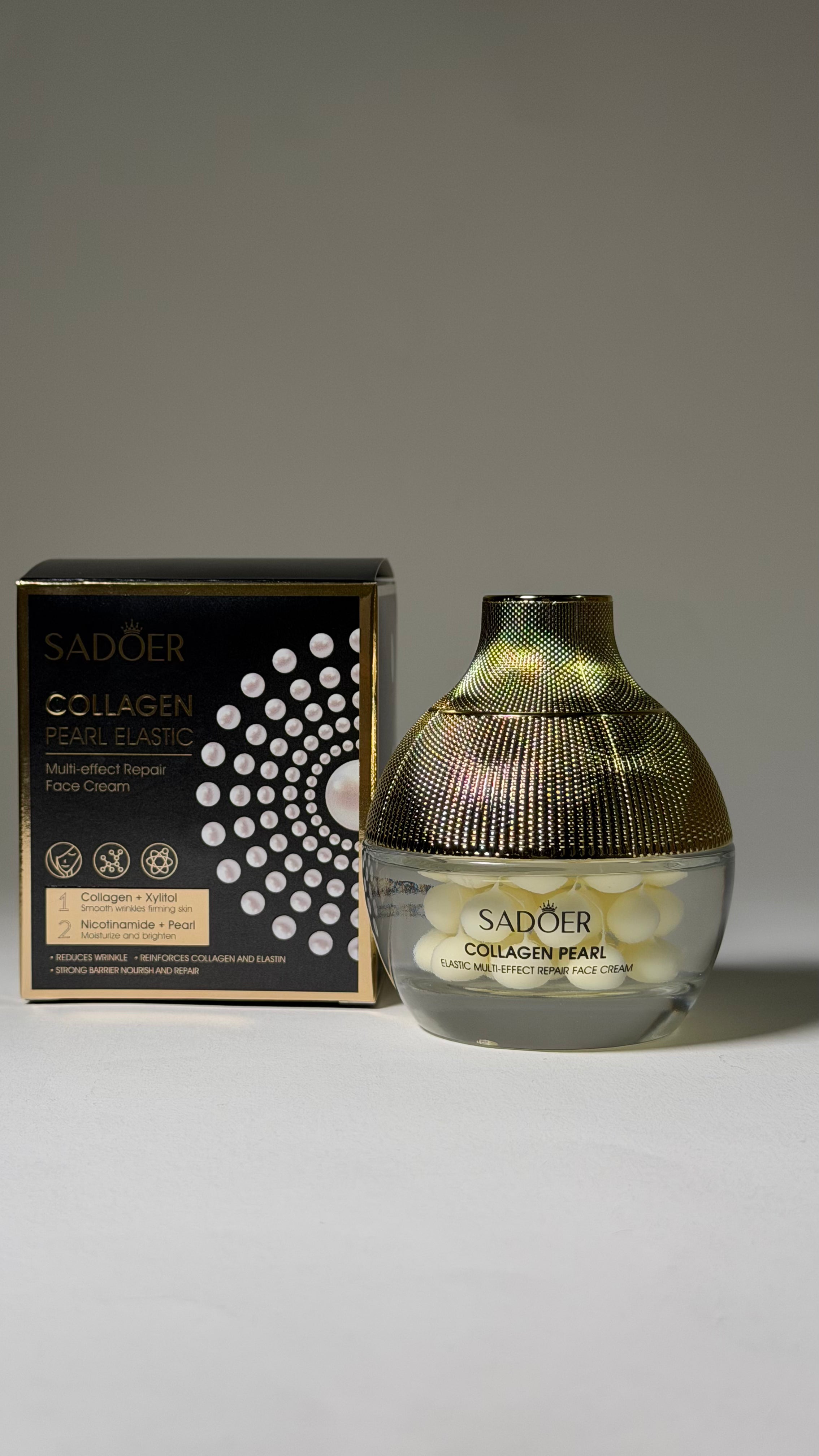 Cremă facială hidratantă și iluminatoare SADOER