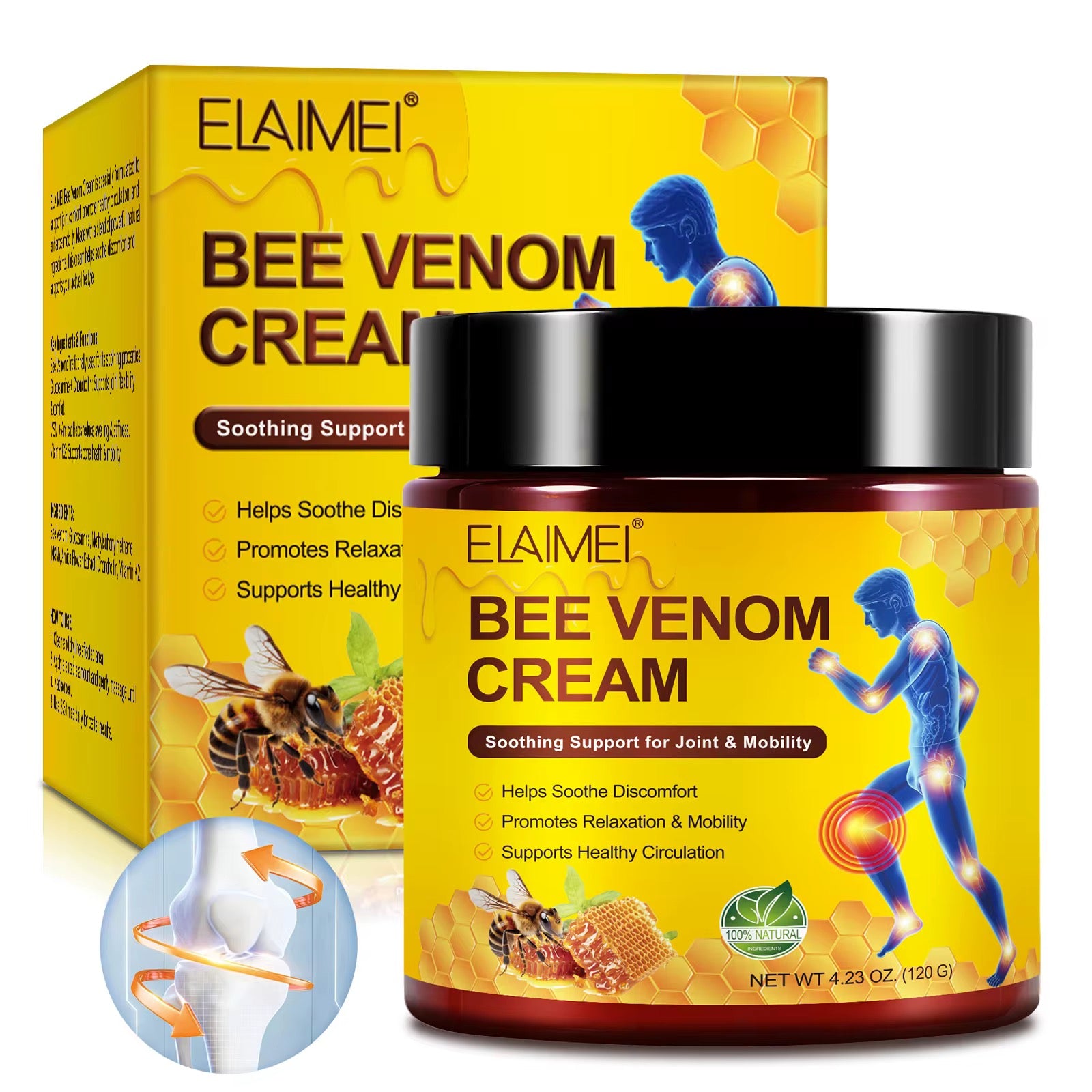 Cremă ELAIMEI pentru dureri articulare și musculare – 120 g