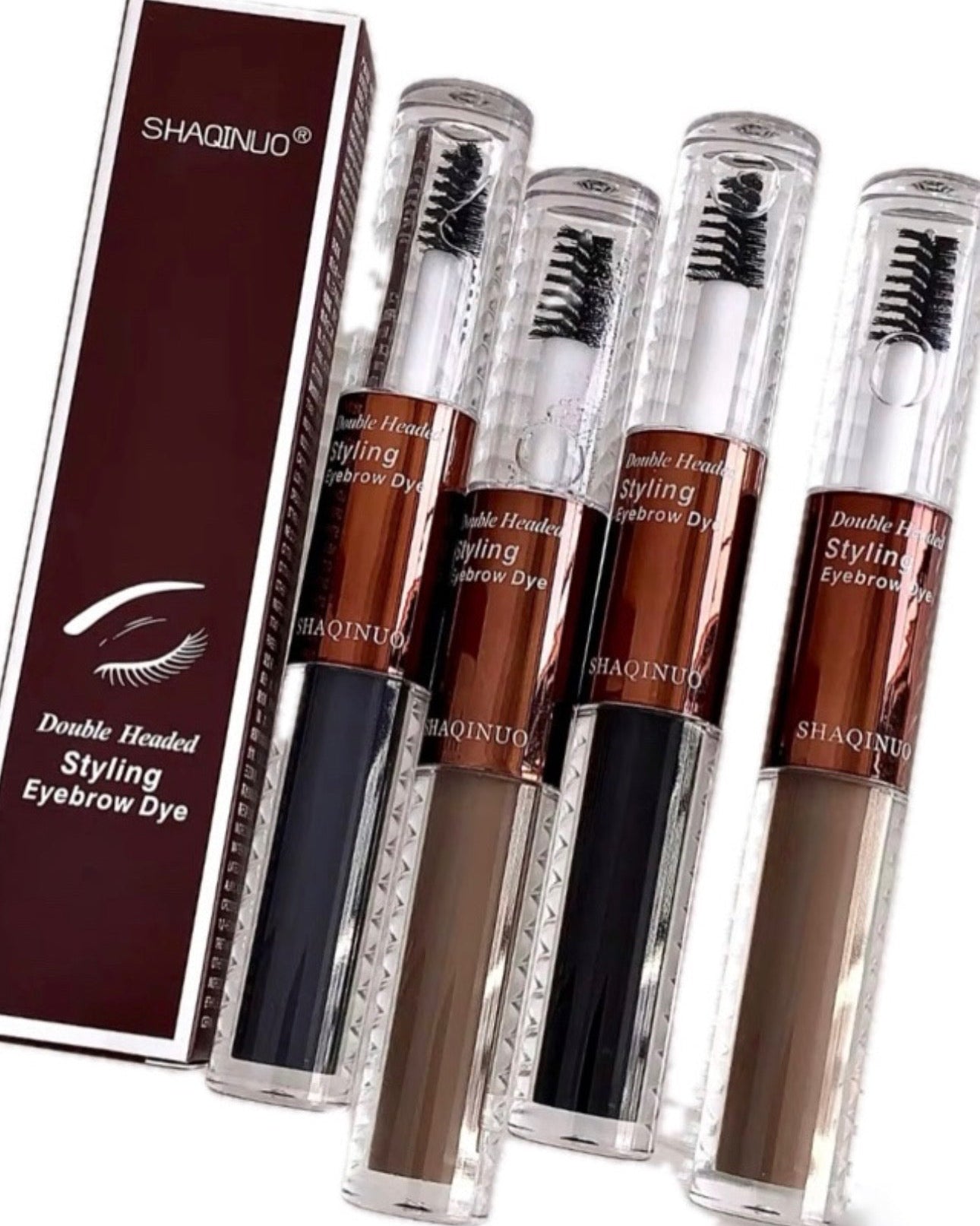 Gel modelator + vopsea pentru sprâncene cu două capete