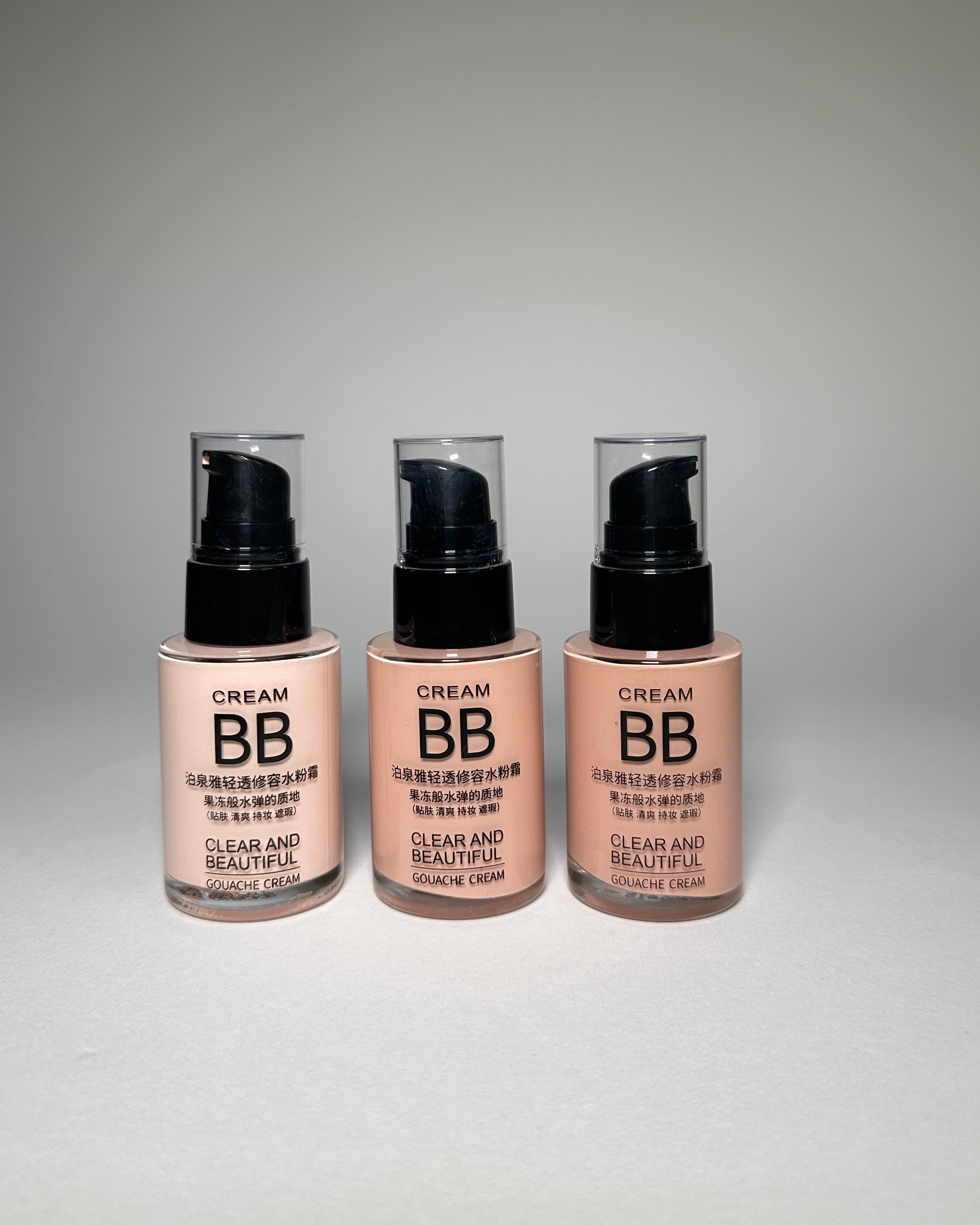 BB Cream BIOAQUA – Fond de ten hidratant, 3 nuanțe