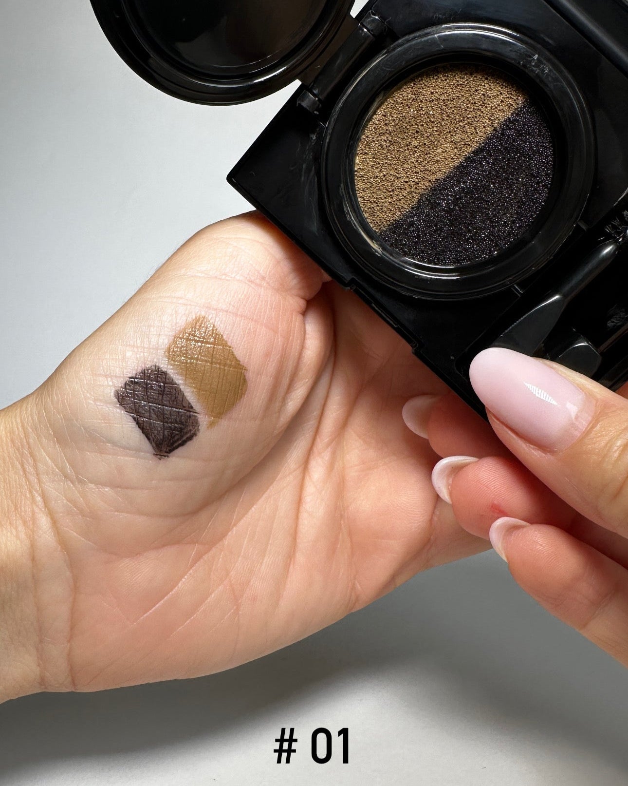 Pernă cu crema de sprâncene în 2 culori