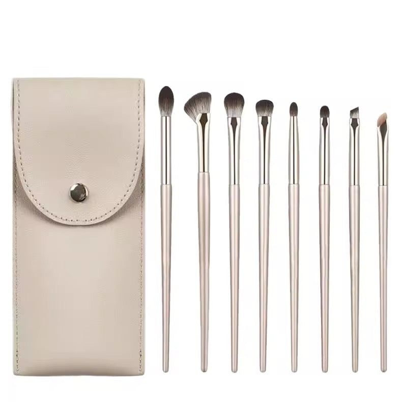 Set 8 Pensule pentru machiajul ochilor – profesional &amp; confortabil