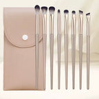 Set 8 Pensule pentru machiajul ochilor – profesional &amp; confortabil