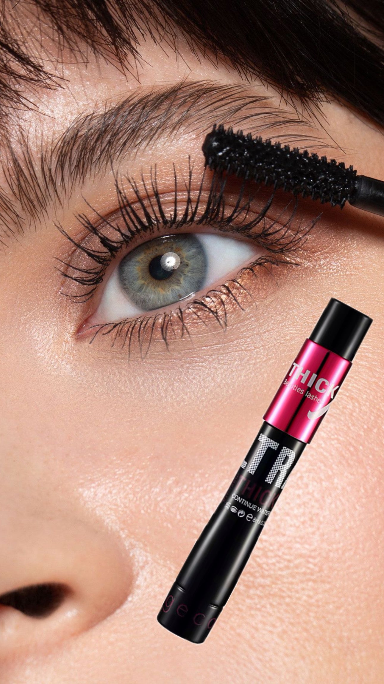 Rimel cu fibre pentru gene lungi și voluminoase