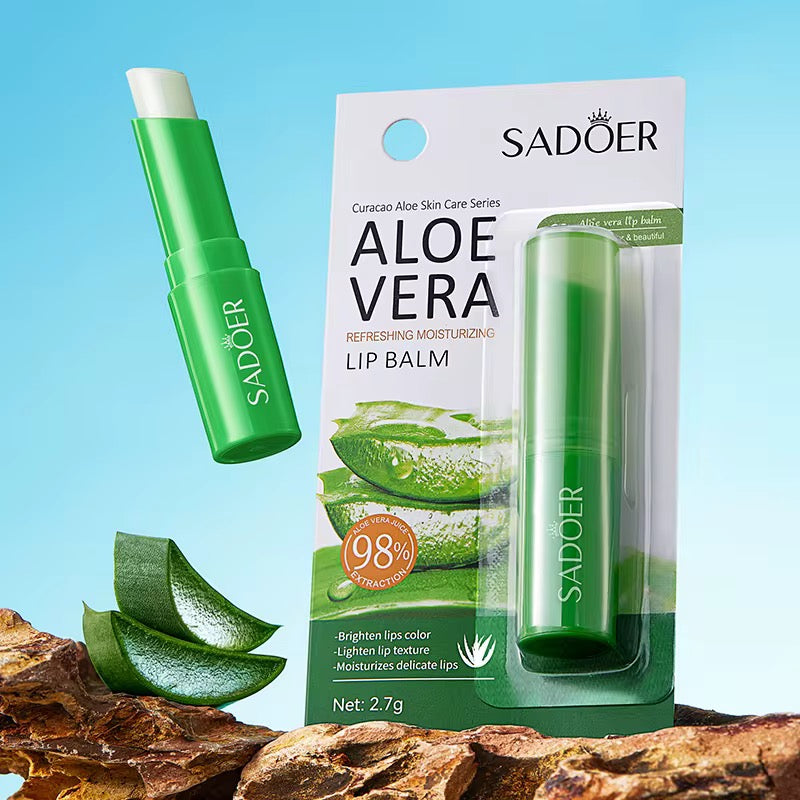 Balsam Buze cu Aloe Vera Organică